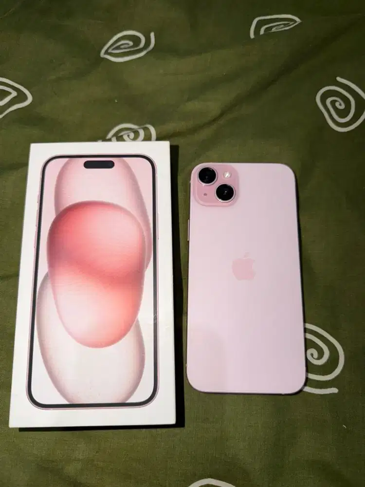 Iphone 15 plus 128 gb pink ex ibox