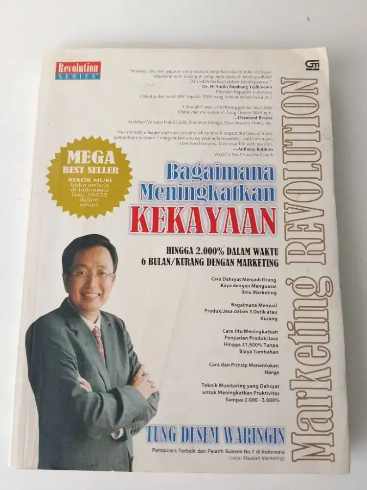 Buku berjudul : Bagaimana Meningkatkan Kekayaan