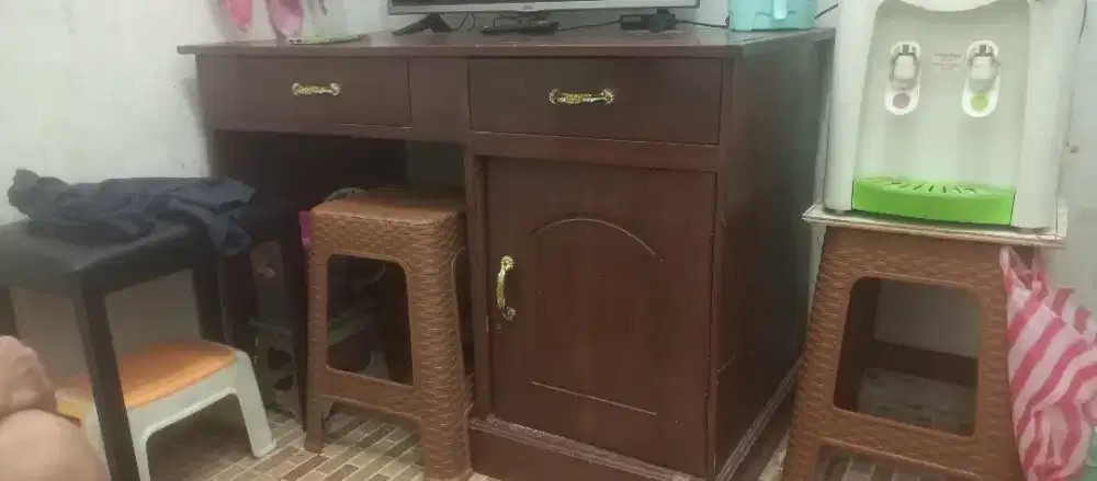 Meja Kayu Jati Bekas