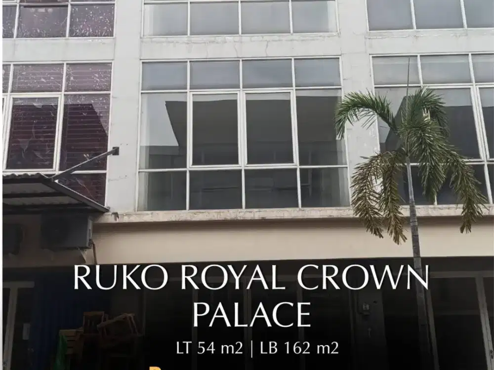 Ruko 3 lantai Royal Crown Palace Surabaya