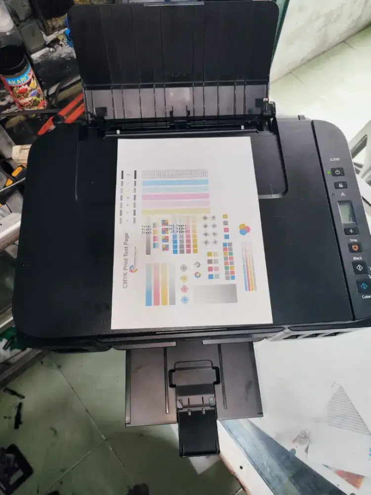 Di jual printer Canon g2010 kondisi bekas siap pakai