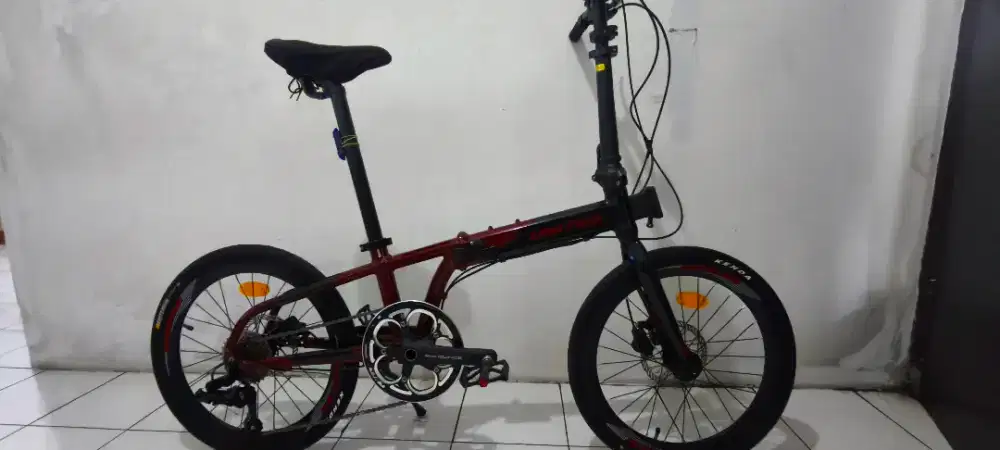 Sepeda Lipat uk 20+ United Phantom 3.0 | Banyak Bonusnya | LIKE NEW