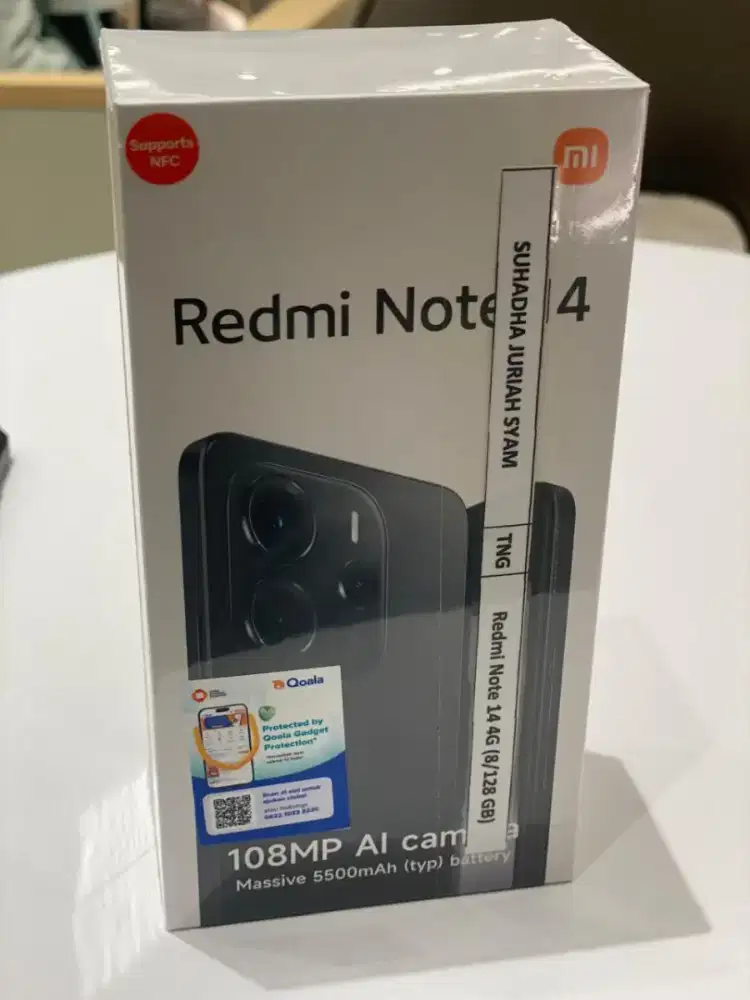 Redmi Note 14 Massive 5500mAh NFC