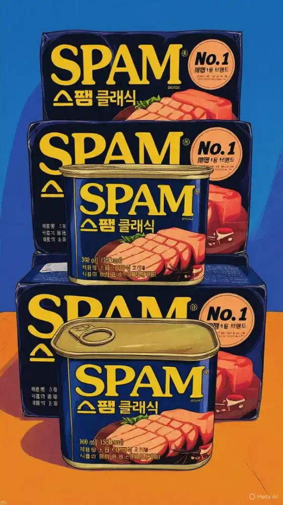 Non Halal Spam Korea ORI