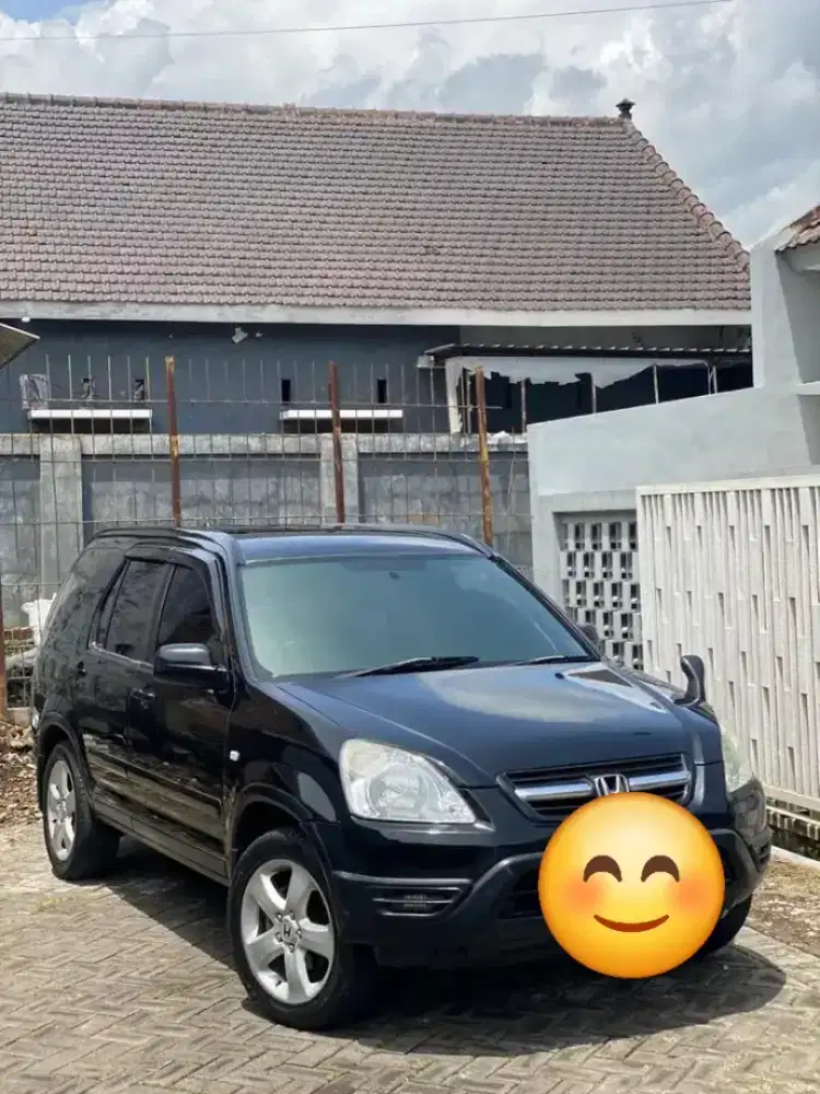Crv gen 2 2004 warna hitam manual transmisi