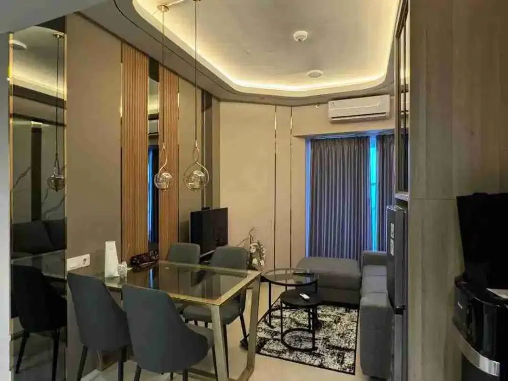 Apartemen Amor Pakuwon City 2 BR jadi 1 BR Luas