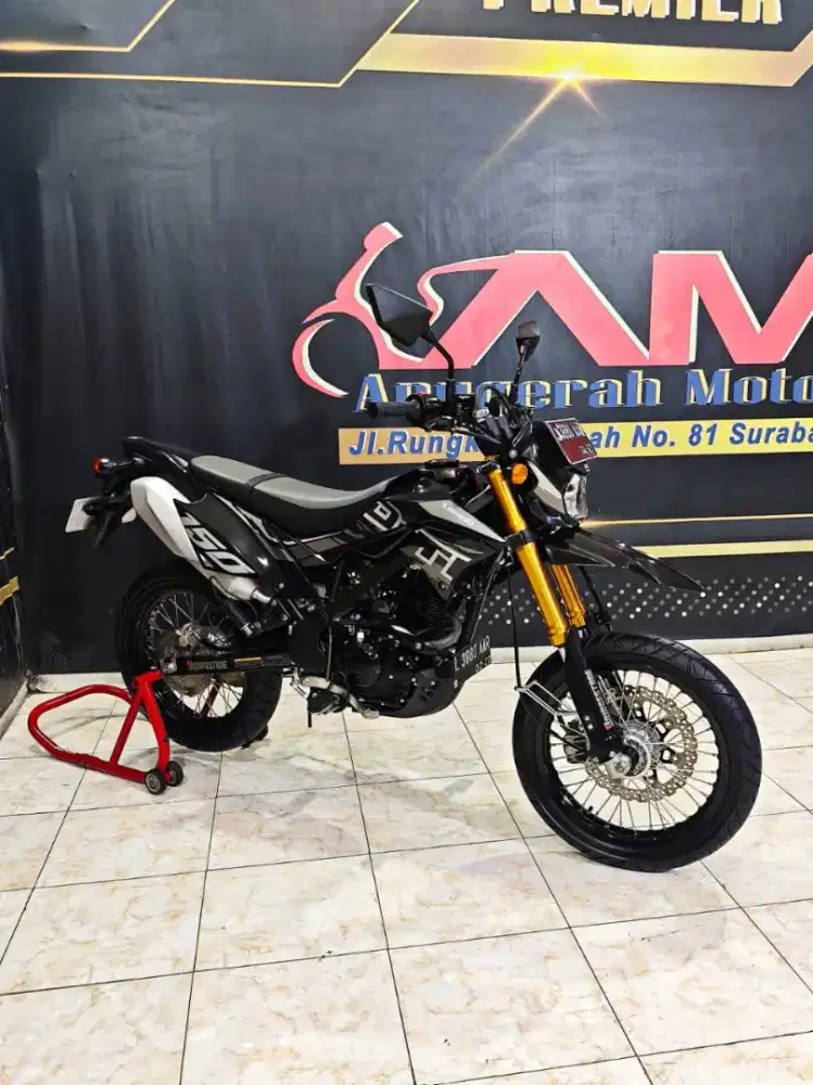 Kawasaki Dtracker 150 SE TH 2022 Odo 8rb mulus