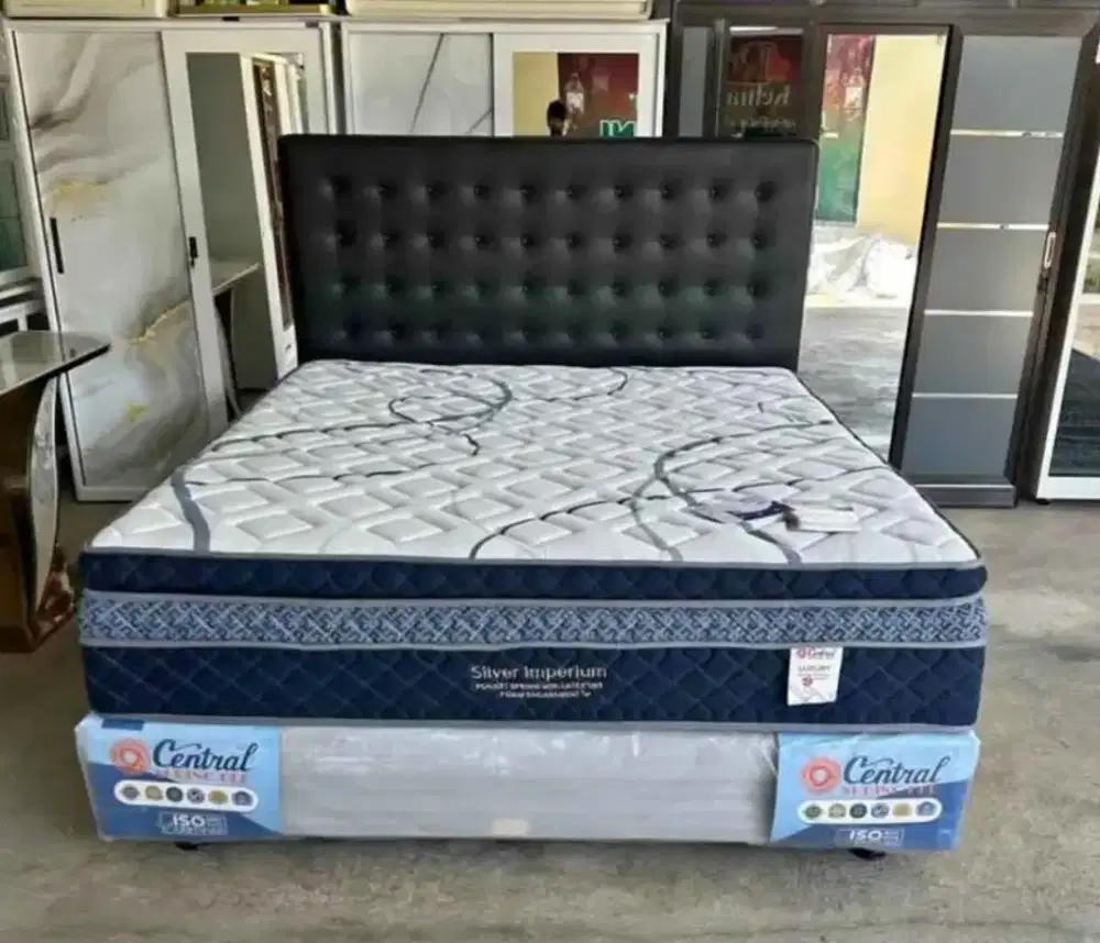 Central SILVER IMPERIUM Double Plushtop Pocket Latex Encasement