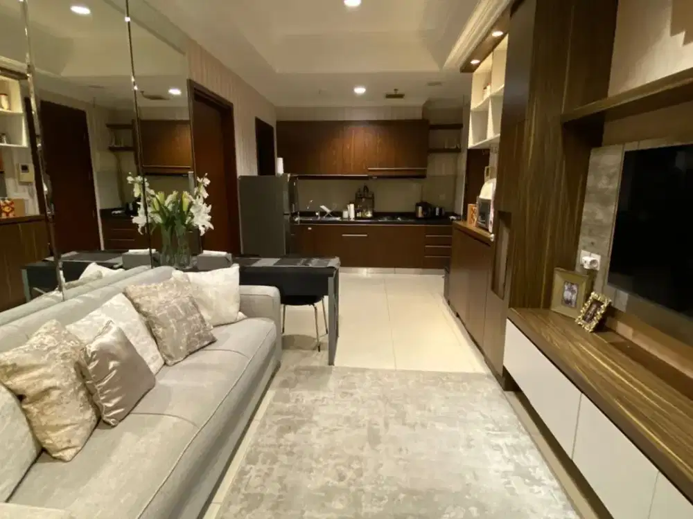 Disewakan Murah Apartemen Denpasar Residence 1 Bedroom Luas 48 M2  Comfortable, Clean And Strategic Unit Walking Distance To Shopping Center And Offic