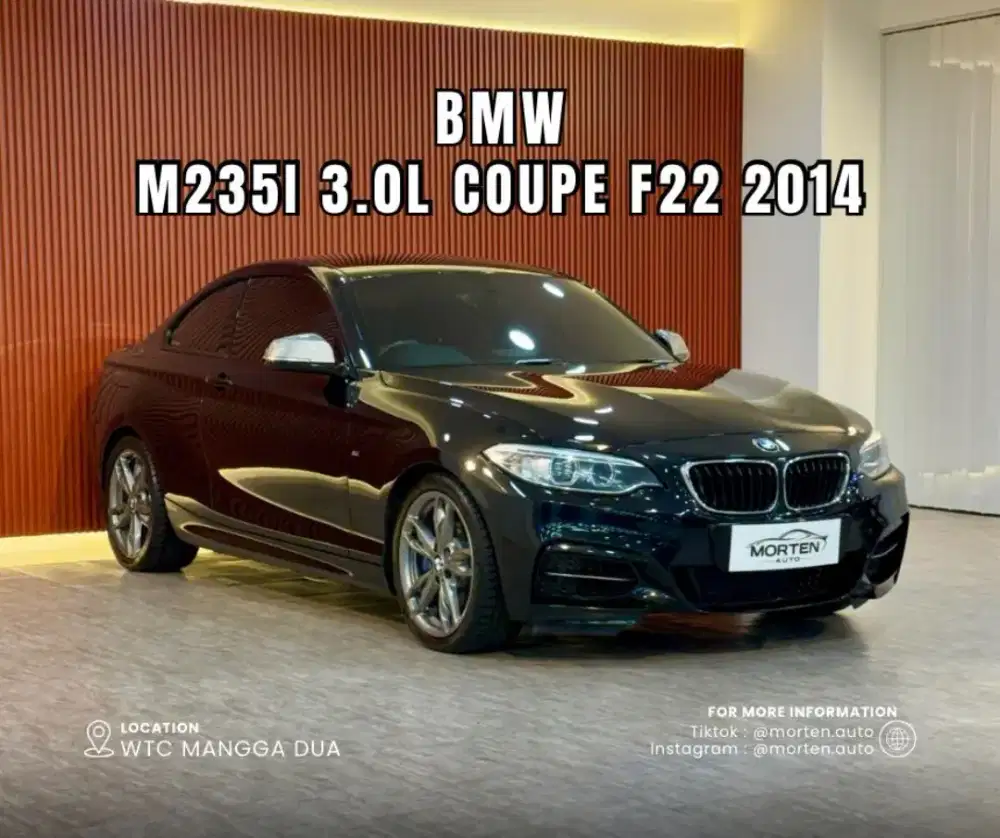 BMW M235i 3.0L Coupe F22 2014
