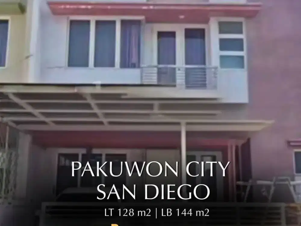 Butuh Cepat Laku Dijual Rumah Pakuwon city San Diego Surabaya