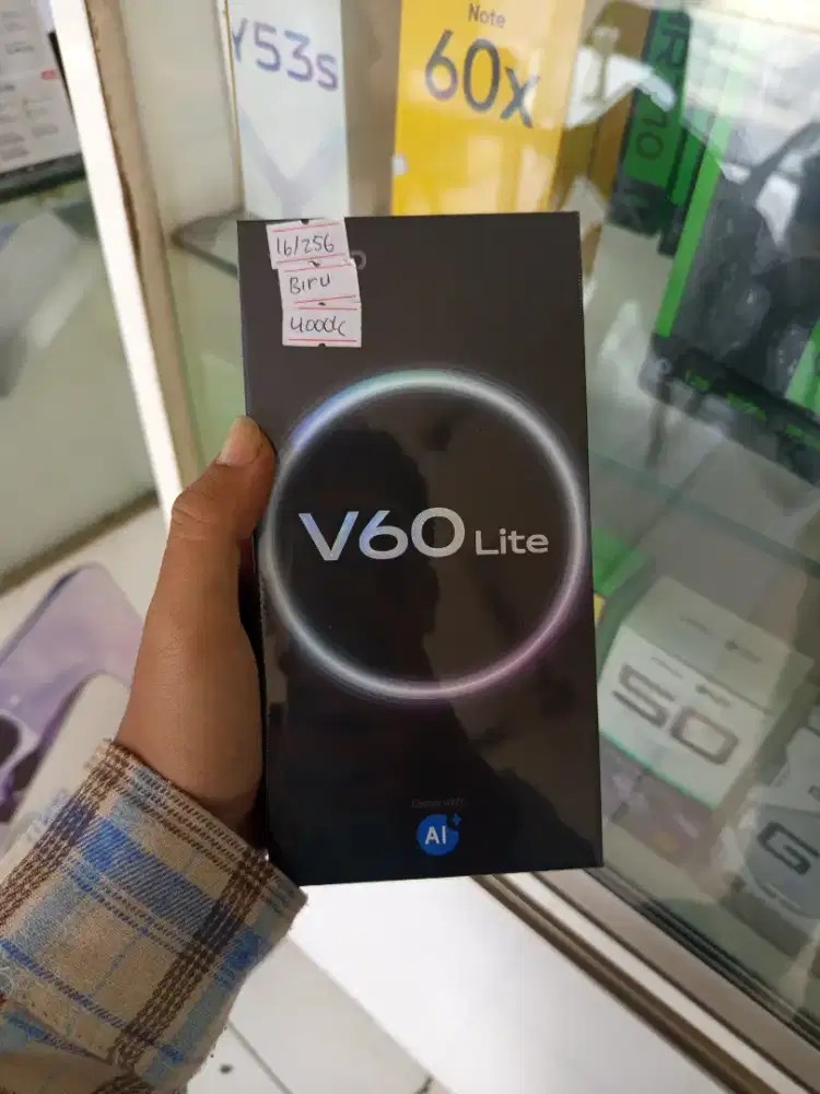 Vivo v60 lite 8/256 garansi resmi baru