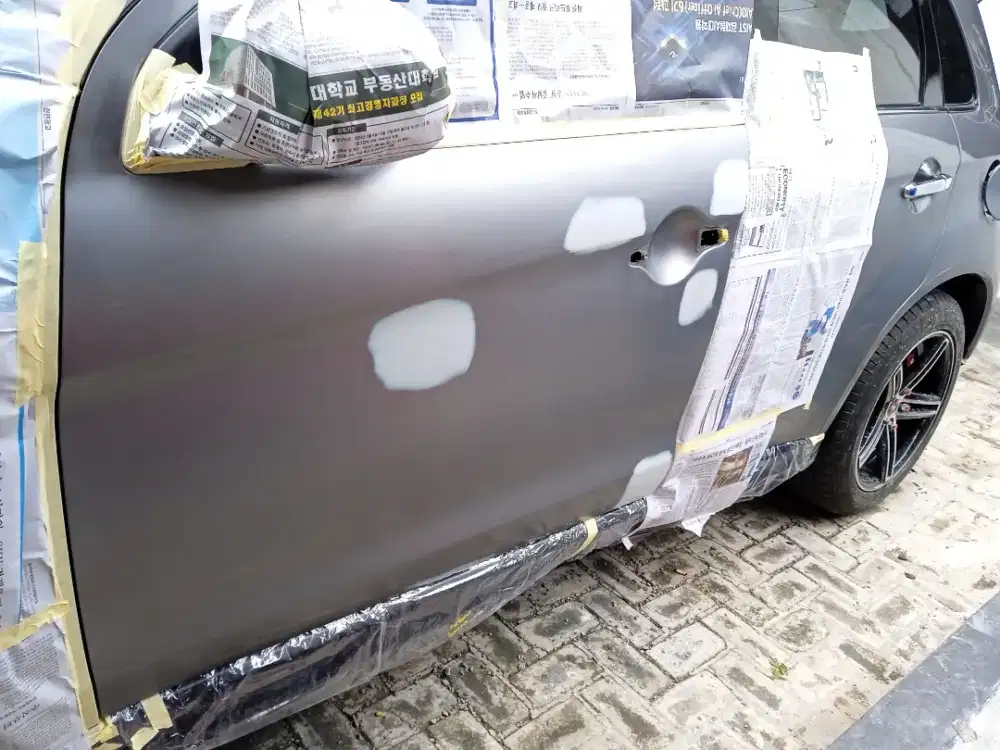 Panggilan body repair + poles detailing , costum body kit piber glas