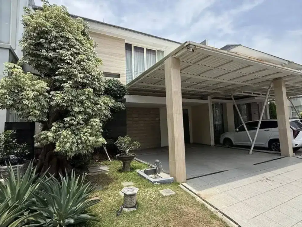 Rumah Mewah Perumahan Pakuwon City Palm Beach Furnished