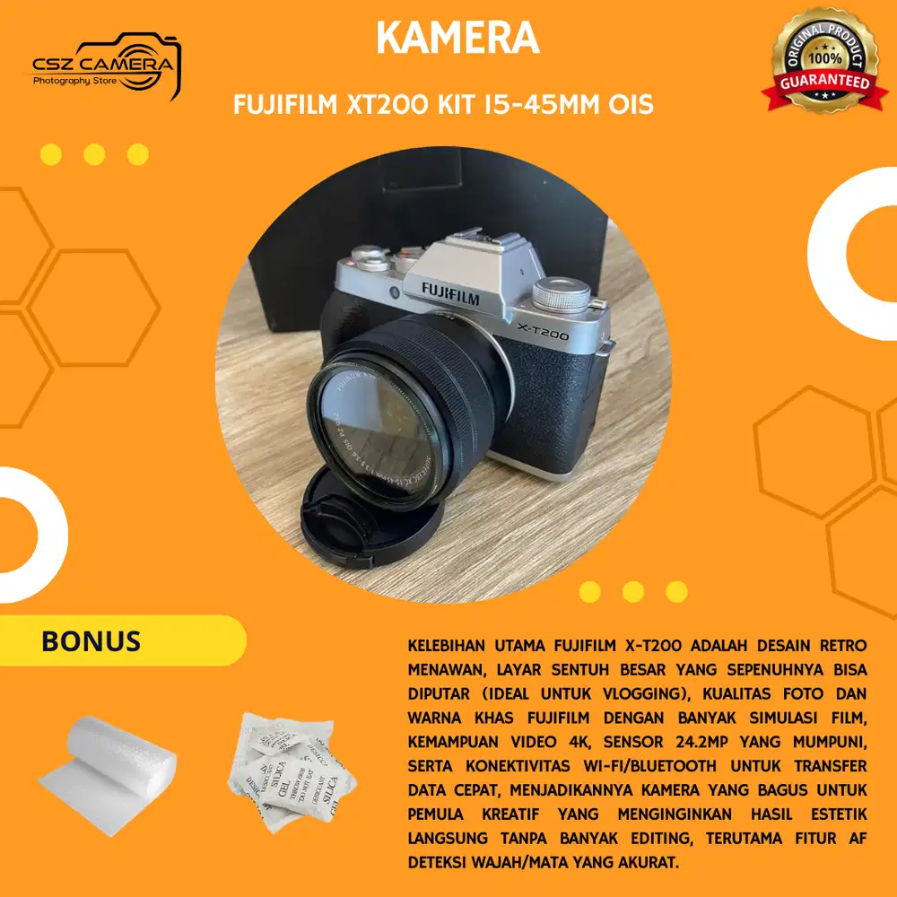 Fujifilm XT200 Kit 15-45mm OIS