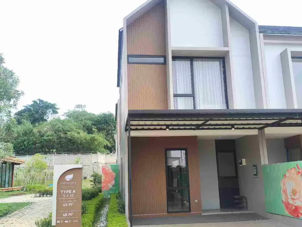 Rumah GBP Green Bestari Park SUIREN Talaga Bestari Tangerang Tipe A Free DP Free PPN Fasilitas Lengkap Akses Toll Langsung