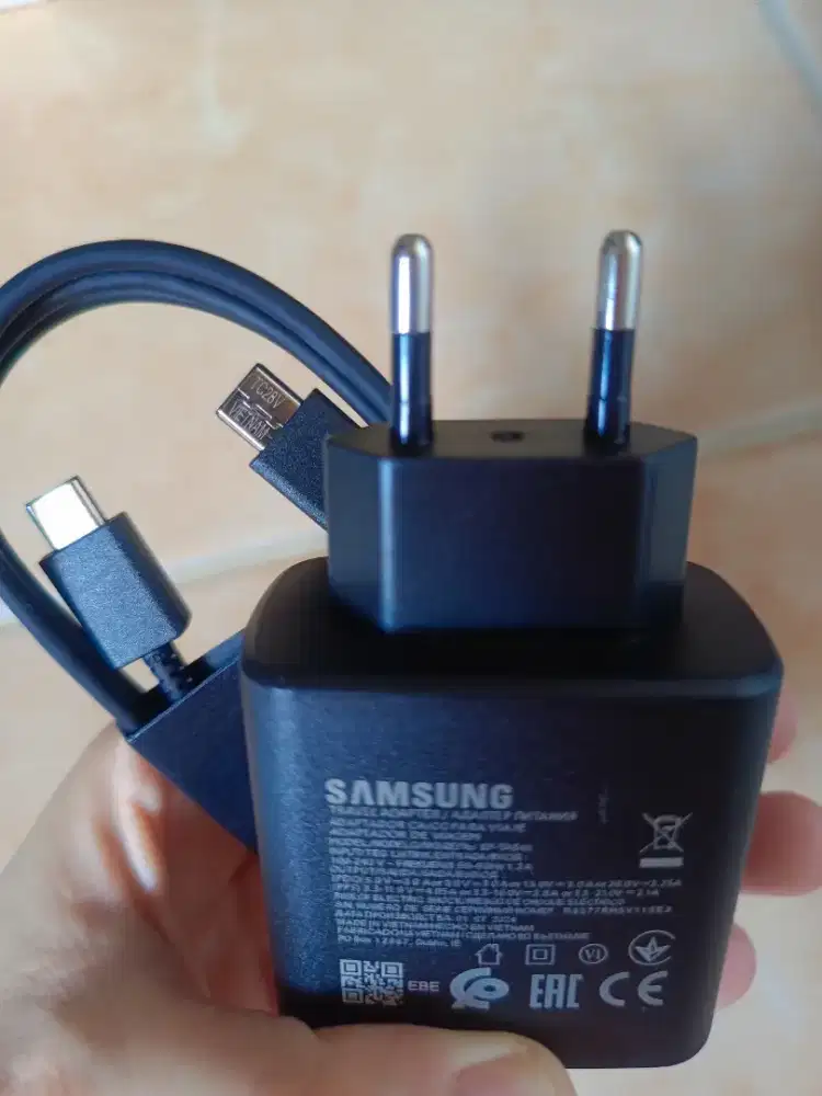 Casan samsung 45 watt fast charging original new