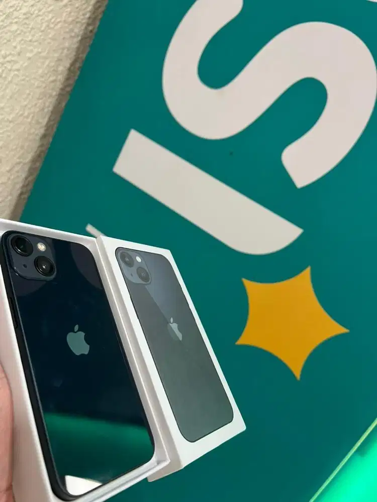 iphone 13 128gb ready hitam aplle