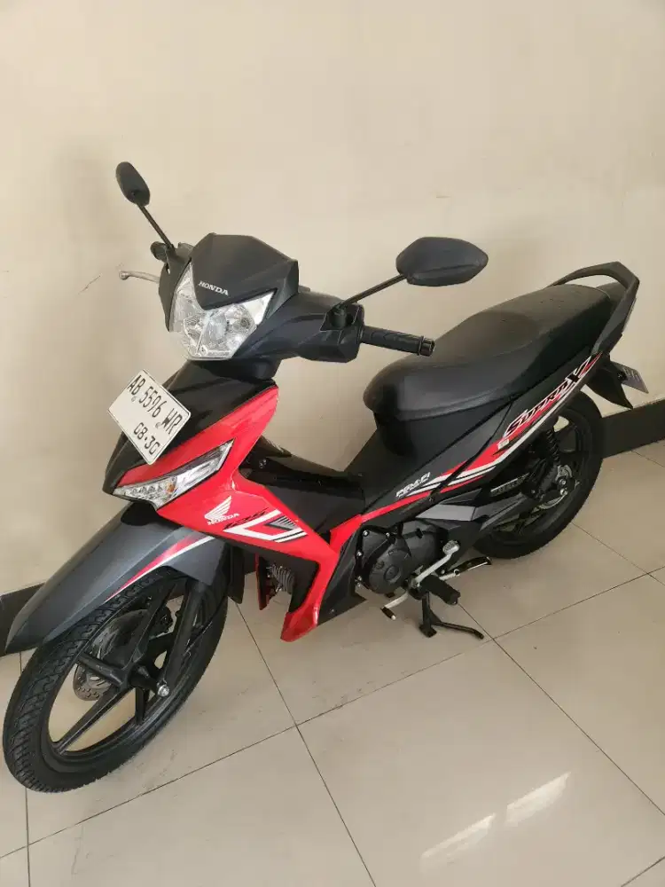 Supra 125 cw f1 hitam merah 2025 gbm