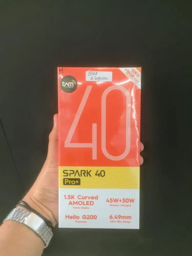 Promo hp spark 40 pro bunga 0% free 2x cicilan