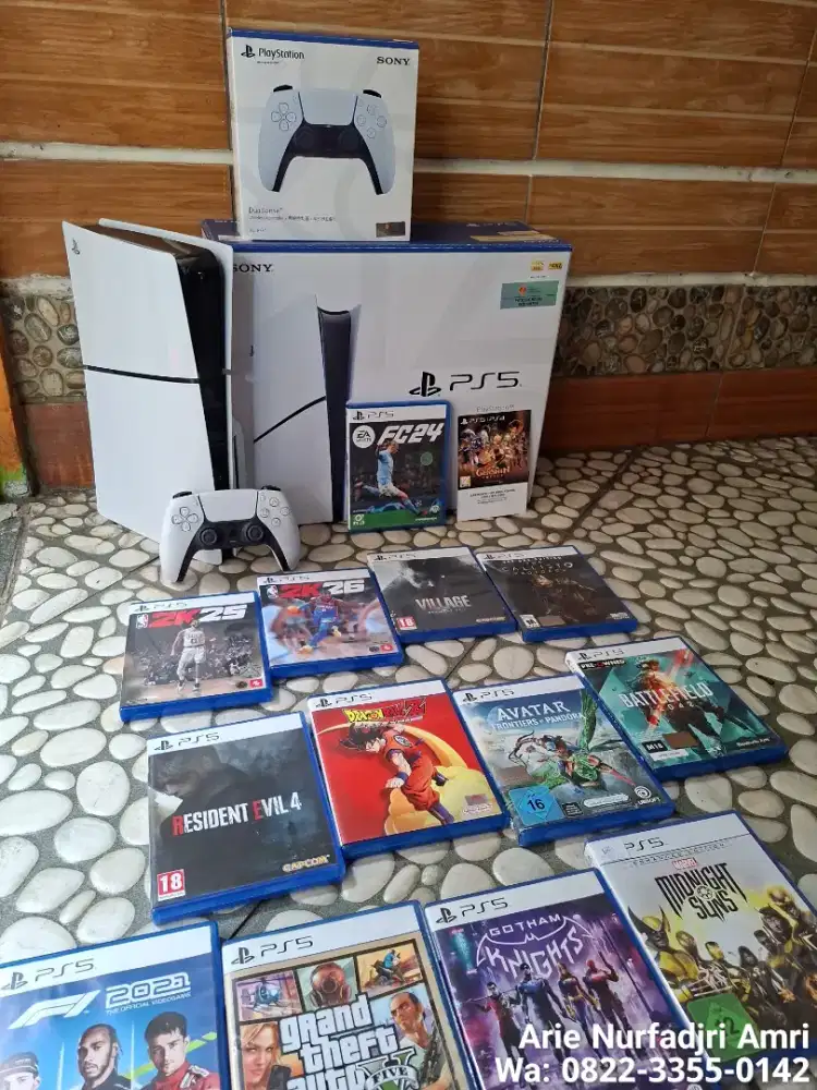 PS5 SLIM DISK SSD 1TB GARANSI RESMI BISA TUKER TAMBAH