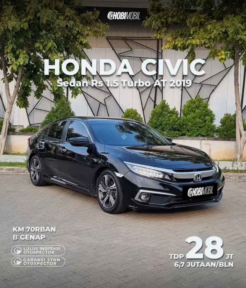 Civic Sedan RS 1.5 Turbo AT Thn 2019