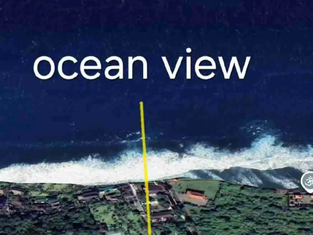 lease hold land ocean view Pecatu 36,5 are idr 23mill/are/yr