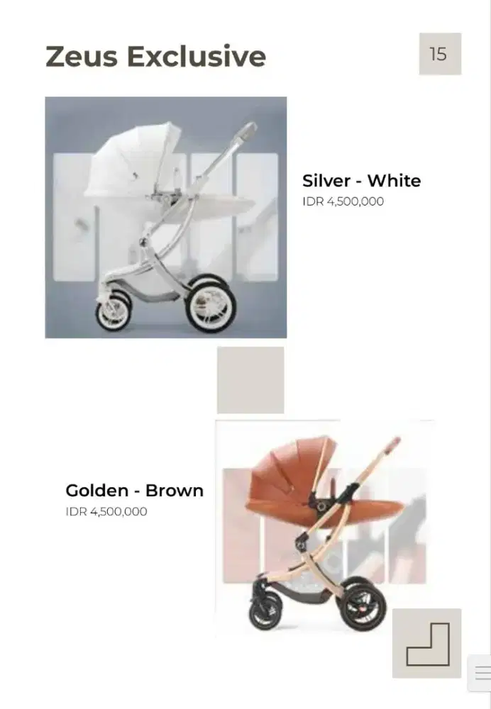 Stroller Murah Design Eropa