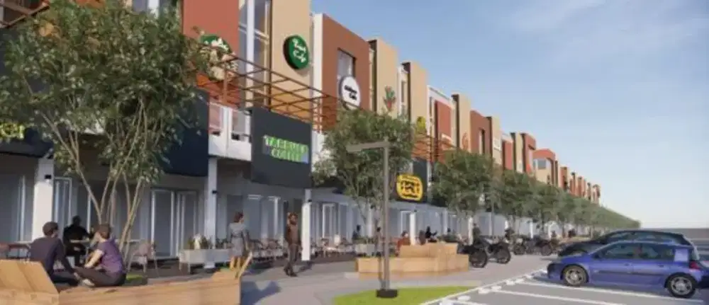 CO-SQUARE Ruko 3 Lantai Untuk Usaha Dan Tempat Tinggal