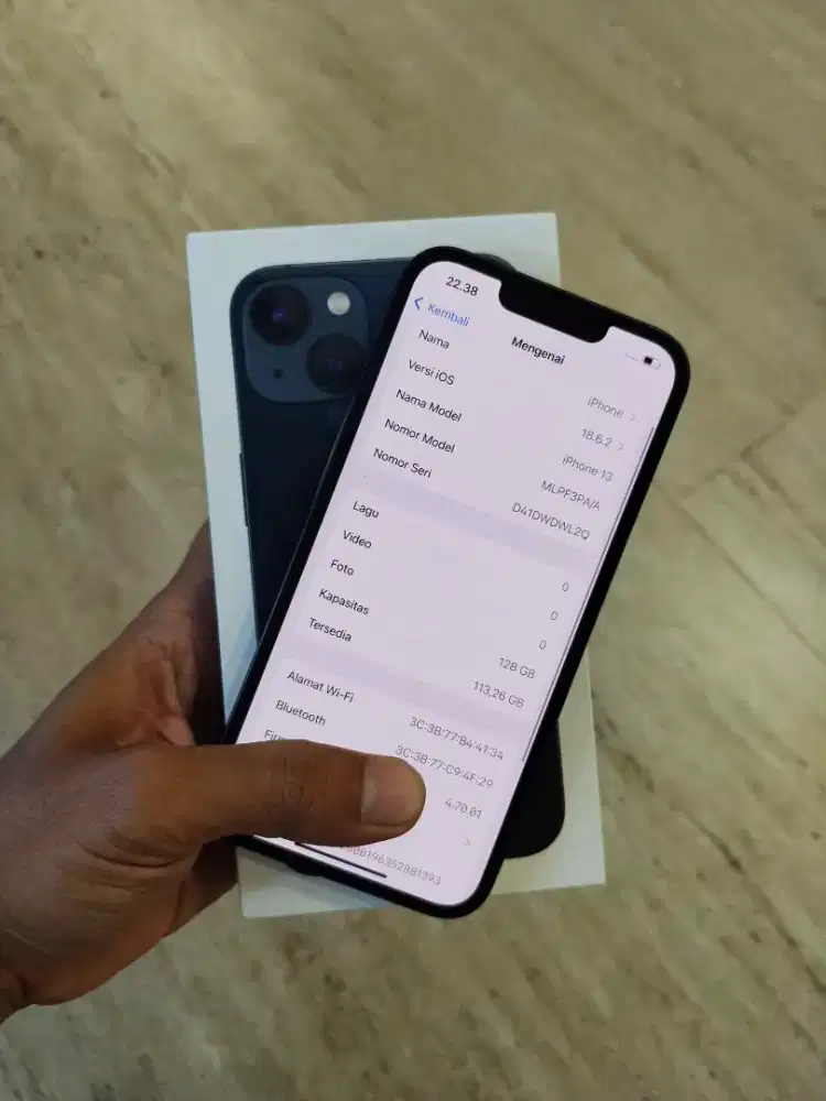 iPhone 13 128gb ibox black second