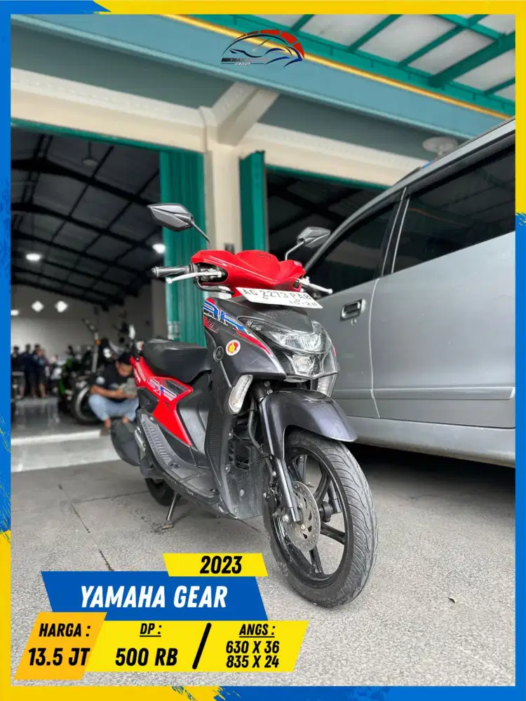 YAMAHA GEAR 2023 PLAT AG NDANG PANTAU LURR HIKMAH MOTOR KEPUH MALANG