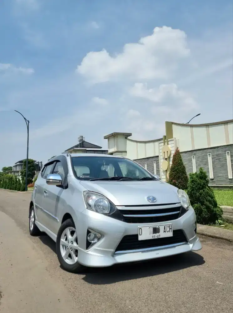 LOW KM 65RB ANTIK!! AGYA TRD S MATIC 2014 FULLSET & FULL ORIGINAL