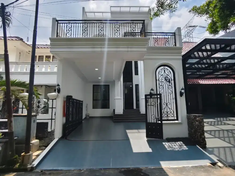 Rumah Strategis dgn Rooftop di Bintaro Tangsel SC-10244