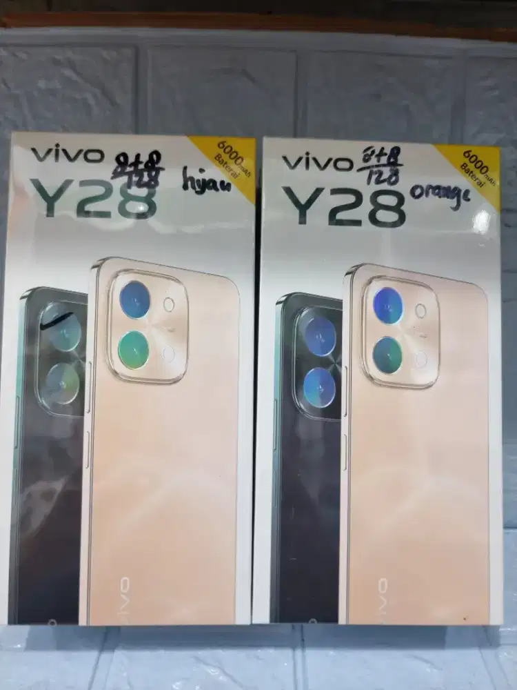 VIVO Y28 8+8/128 BNIB GARANSI RESMI