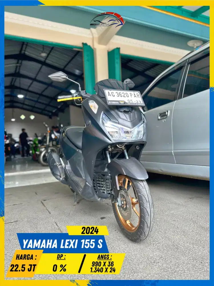 YAMAHA LEXI S 155 2024 PLAT AG NEGO TIPIS HIKMAH MOTOR KEPUH MALANG