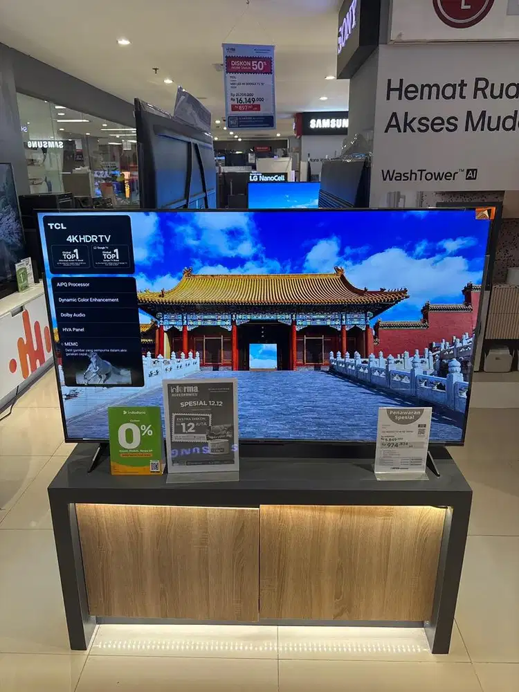 TCL LED GOOGLE TV 4K 55 55P6K