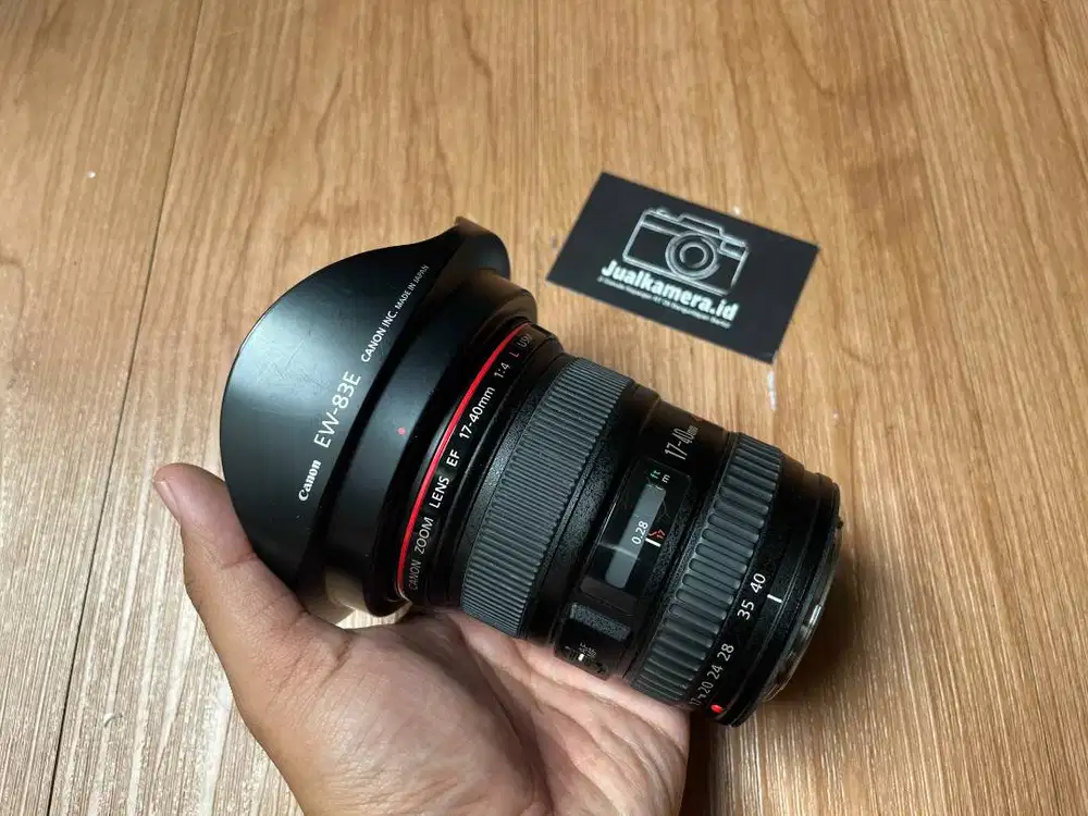 CANON EF 17-40MM F4 L USM KODE UZ FULLSET MULUS ADA BONUS