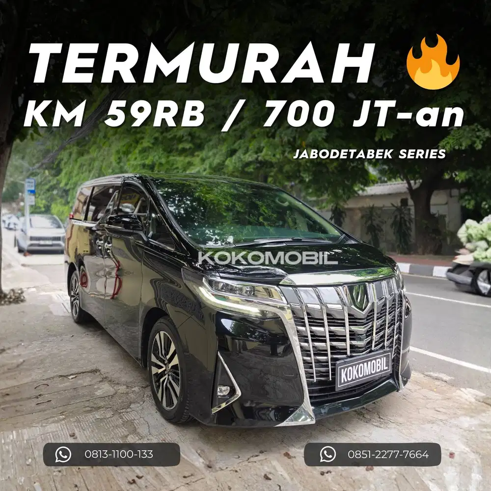 TOYOTA ALPHARD 2.5 G ATPM 2022