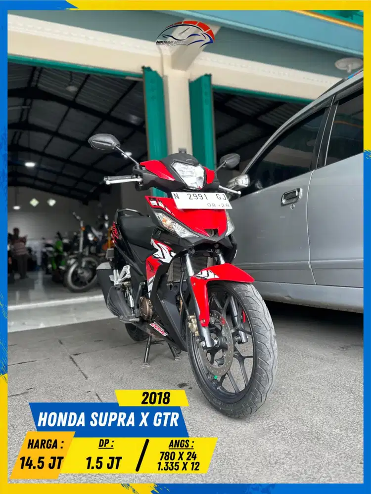 HONDA SUPRA X GTR 2018 NDANG SATSET LURR HIKMAH MOTOR KEPUH MALANG