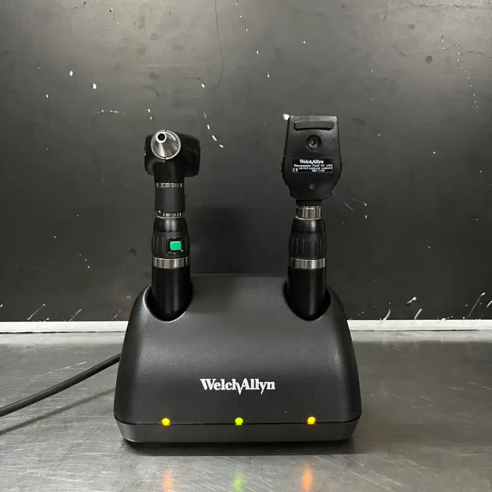 Welch Allyn 3.5V Ophthalmoscope & Otoscope Perangkat Medis Diagnostik