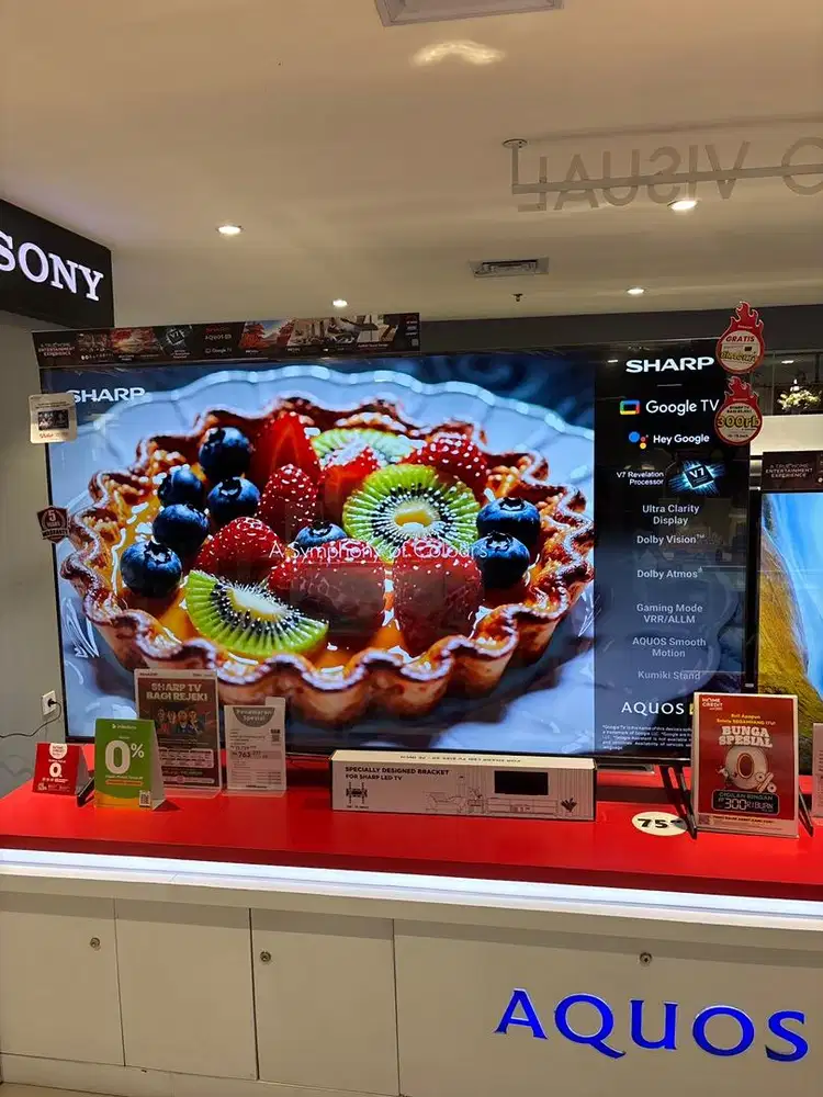 SHARP LED TV GOOGLE 4K 75 C75HJ7000l