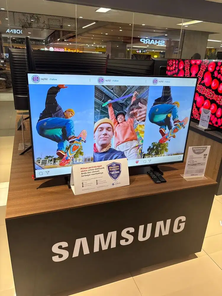 SAMSUNG LED SMART 4K 43 43U8500FK