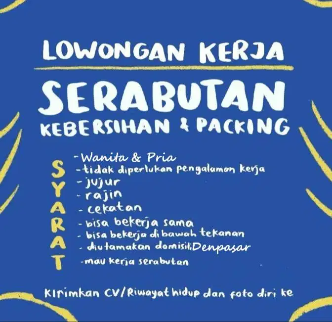Karyawan & Karyawati Toko Serabutan