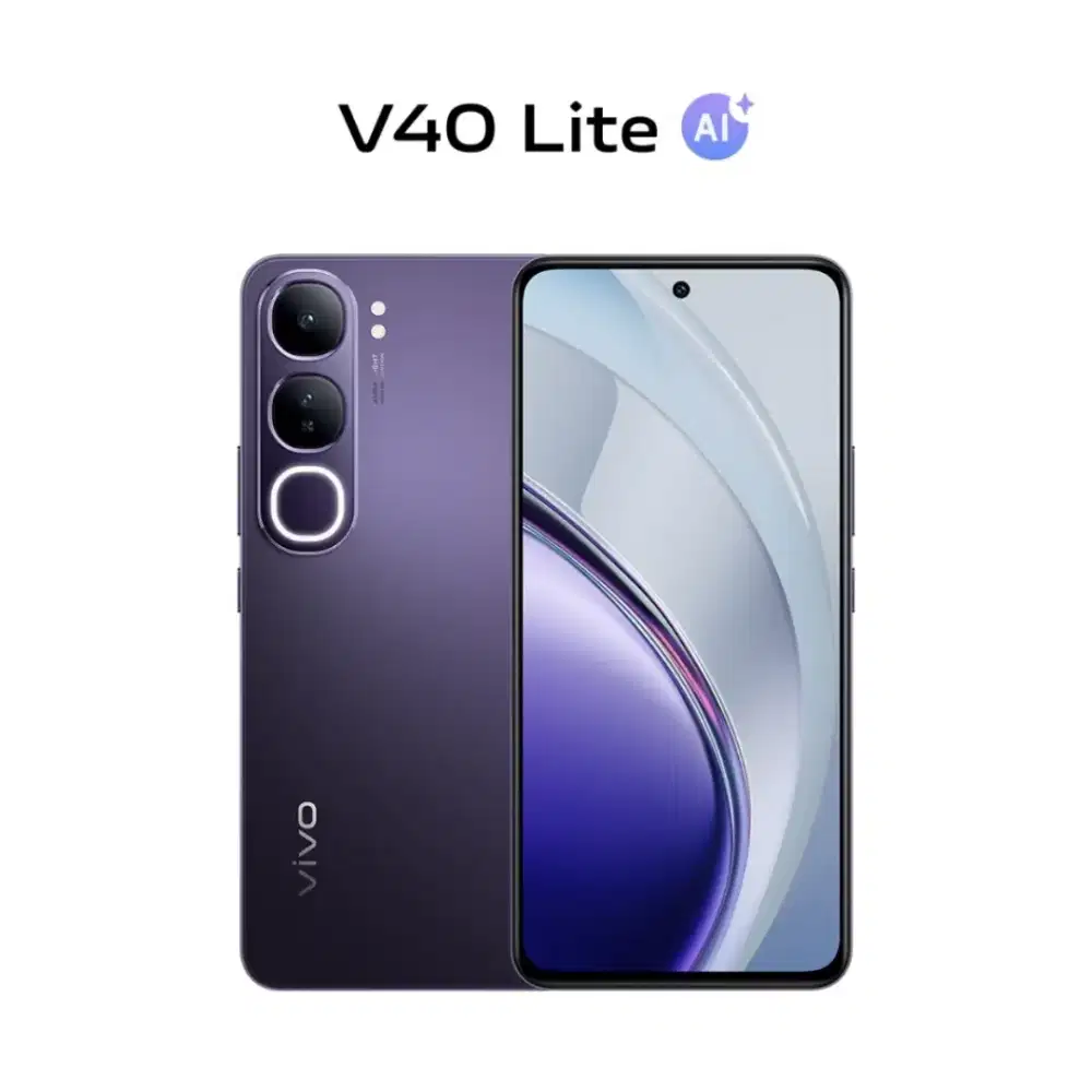 VIVO V40 LITE 5G 8+8/256 BARU GARANSI RESMI