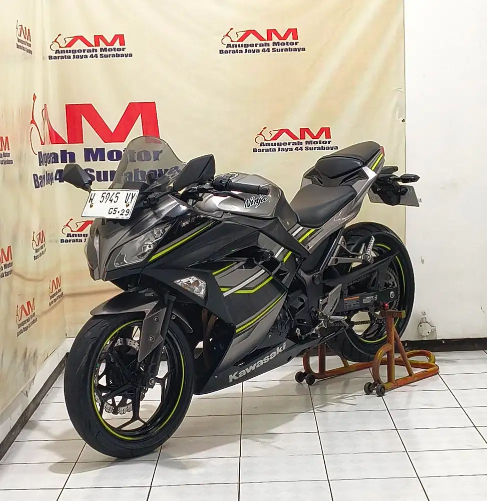 Siap pakai Kawasaki Ninja 250 Fi Abs SE Tahun 2017