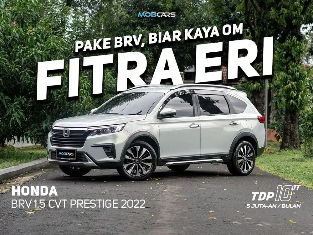 DP 10JT!! HONDA BRV 1.5 PRESTIGE AT 2022 MOBCARS KREDIT