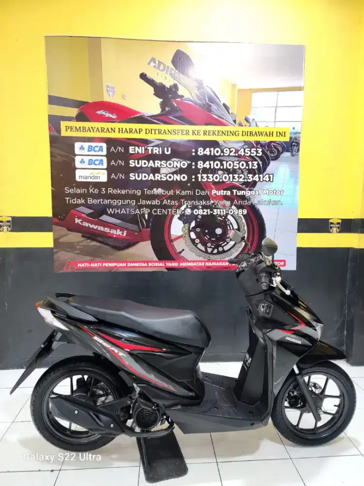 BEAT SPORTY CBS TAHUN 2025(PUTRA TUNGGAL MOTOR)