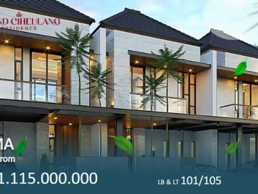 Rumah Baru di Grand Ciheulang Tipe 101 Bima