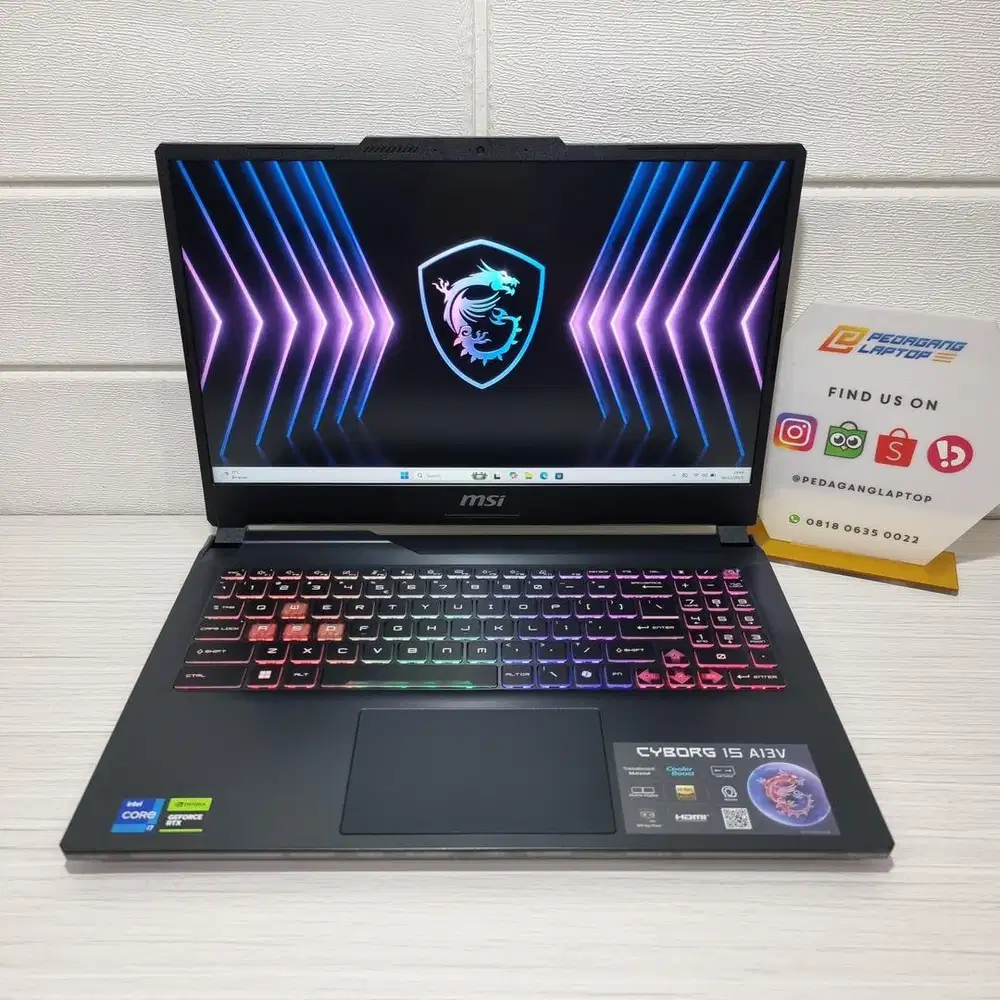MSI CYBORG 15 A13VFK Core i7-13620H 16GB/1TB RTX 4060 8GB