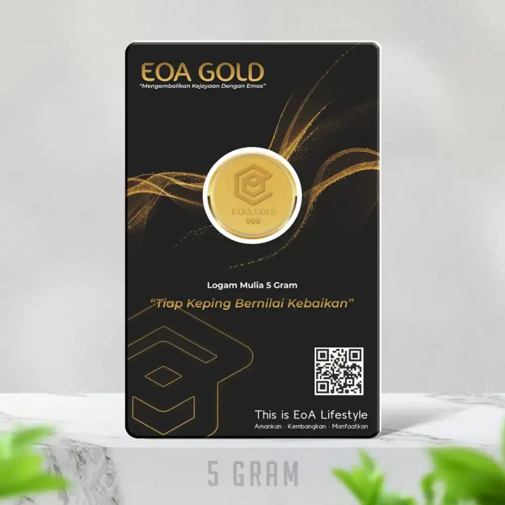 Emas murni logam mulia